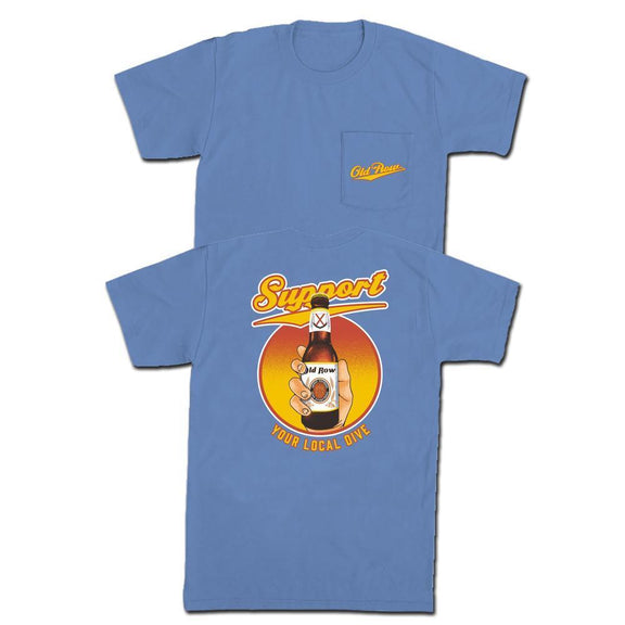 Support Your Local Dive Pocket Tee-T-Shirts-The Boozy Collection-Old Row