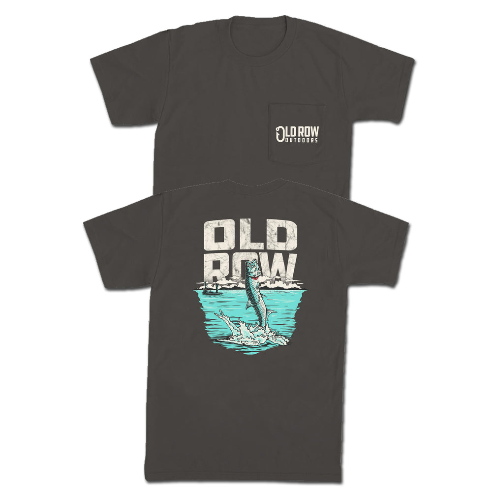 The Tarpon Jump Pocket Tee