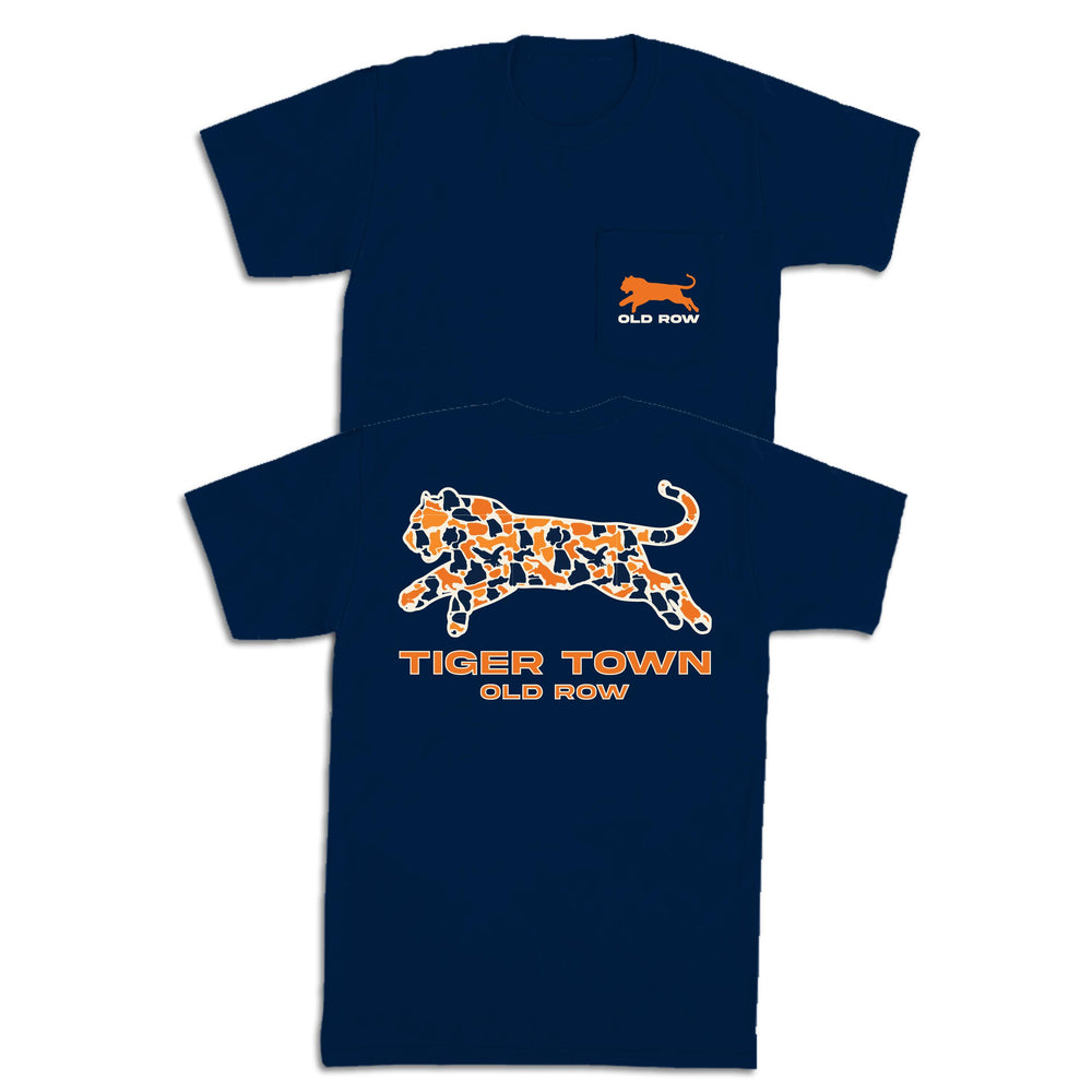 Tiger Town AL Camo Pocket Tee