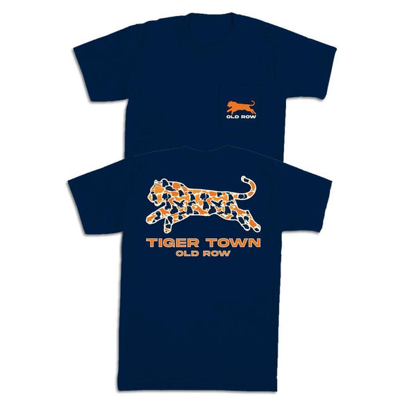 Tiger Town AL Camo Pocket Tee-T-Shirts-Old Row U-Old Row