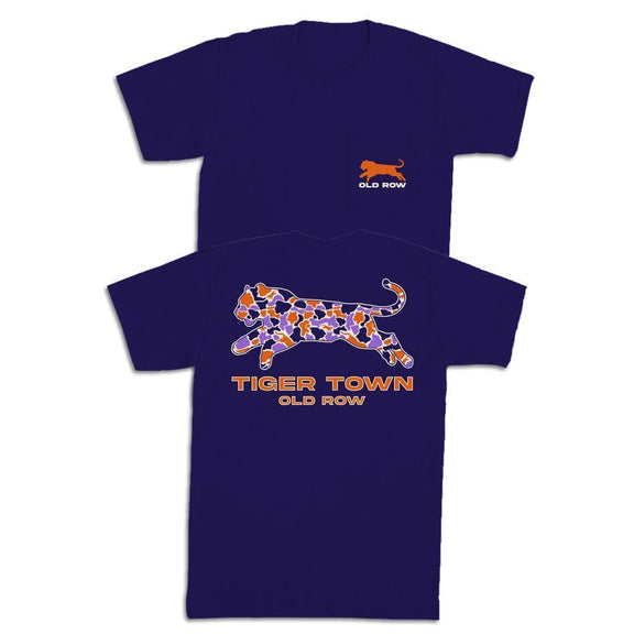 Tiger Town SC Camo Pocket Tee-T-Shirts-Old Row U-Old Row