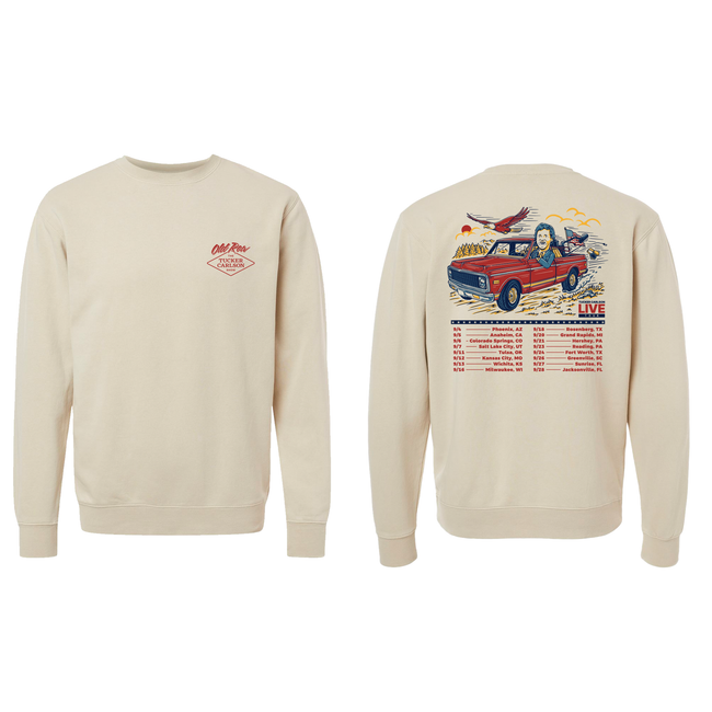 Tucker Carlson Live Tour Crewneck