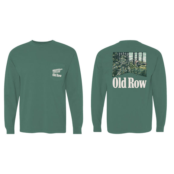 Turkey Hunter Long Sleeve Pocket Tee