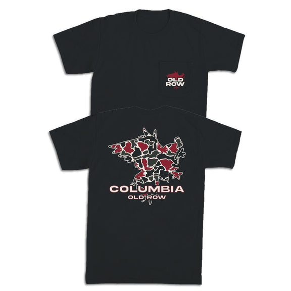 Columbia Camo Bird Pocket Tee-T-Shirts-Old Row U-Old Row