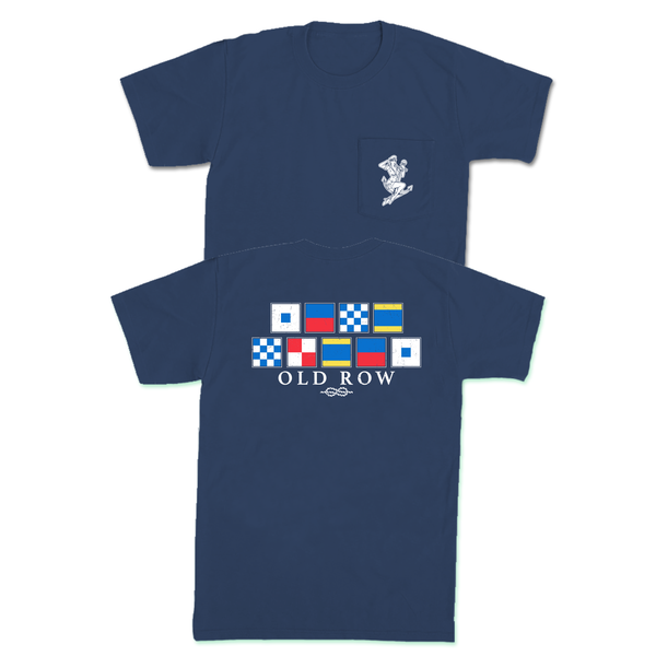 The Yachting Flag Pocket Tee | Old Row T-Shirts, Clothing, & Merch