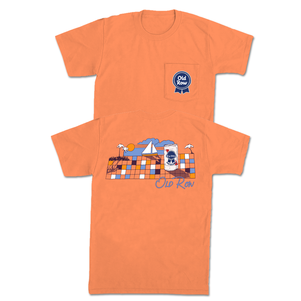 Ribbon Beer Sailing Pocket Tee