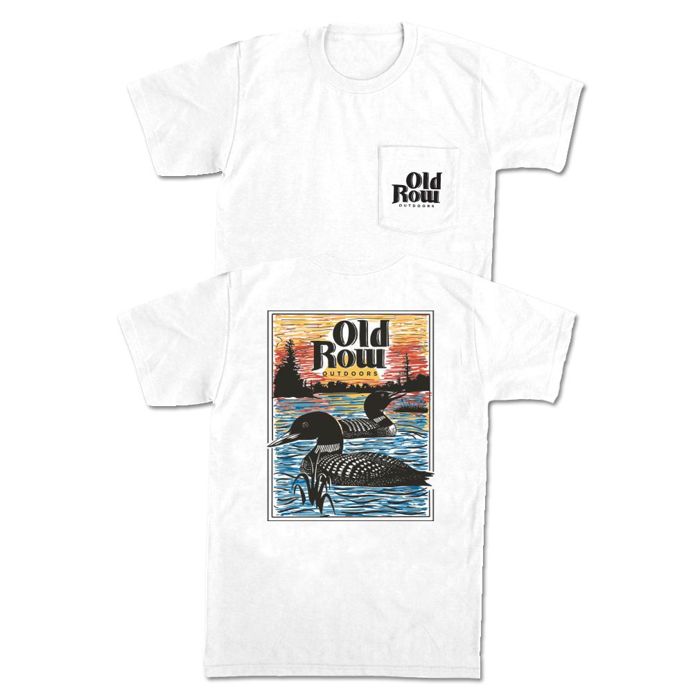 Old Row Outdoors Loon Pocket Tee-T-Shirts-Old Row Outdoors-Old Row