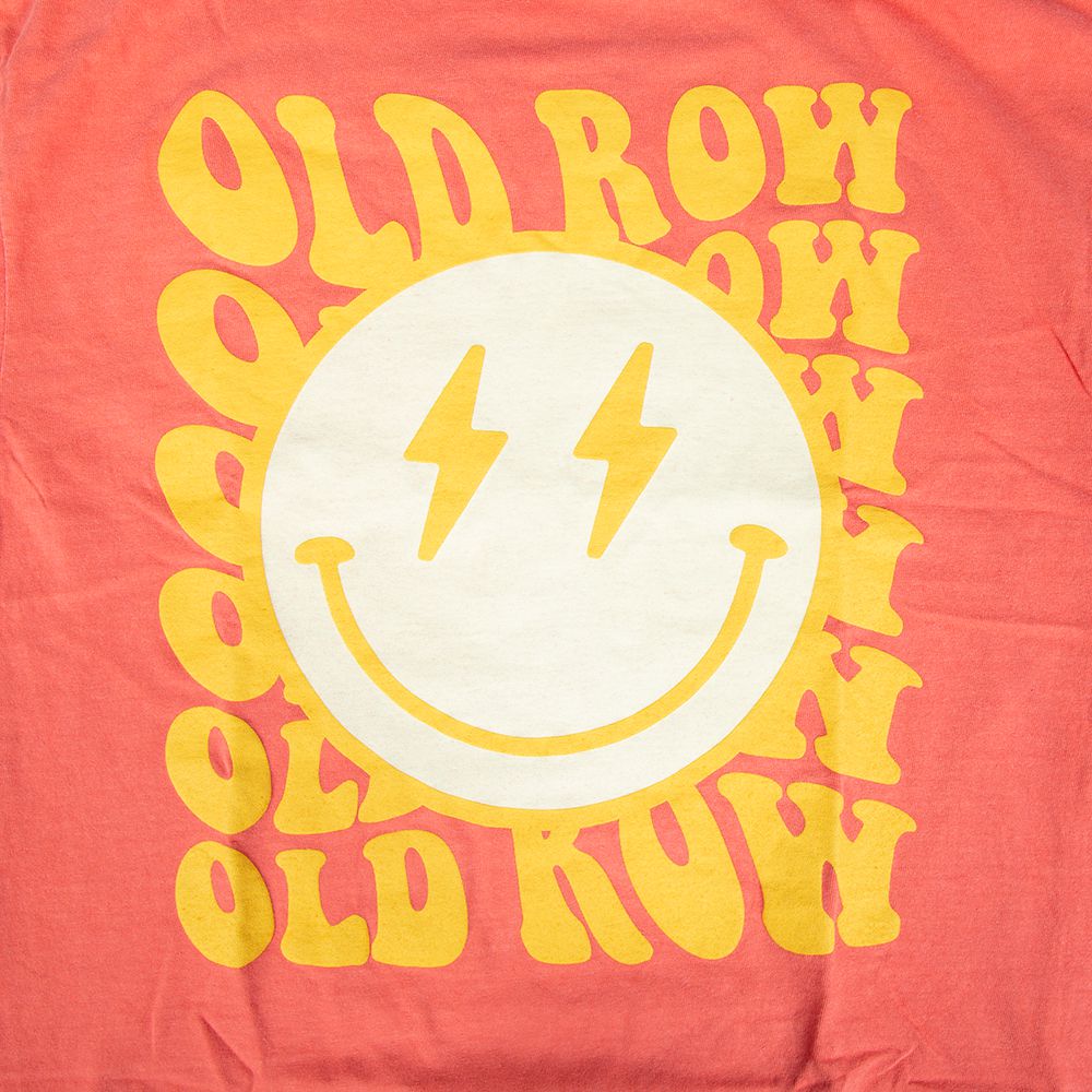 Old Row Smiley Tee-T-Shirts-Old Row Branded-Old Row