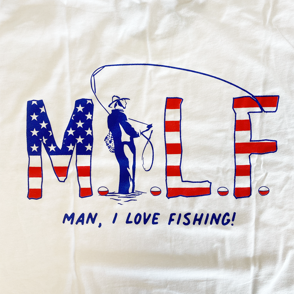 Man I Love Fishing USA Tee  Old Row T-Shirts, Clothing, & Merch