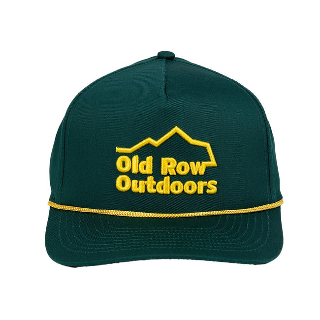 Old Row Outdoors Mountains Rope Hat-Hats-Old Row Outdoors-Green-One Size-Old Row