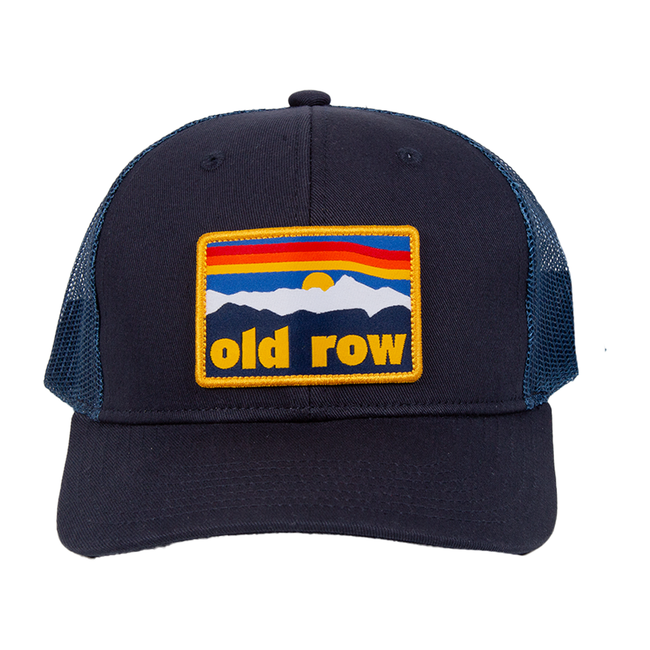 Old Row Outdoors Sunset Patch Trucker Hat