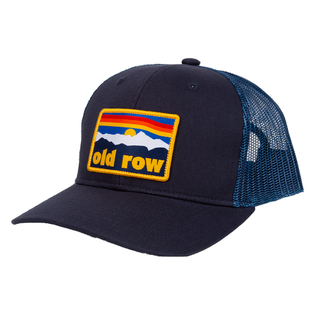 Old Row Outdoors Sunset Patch Trucker Hat