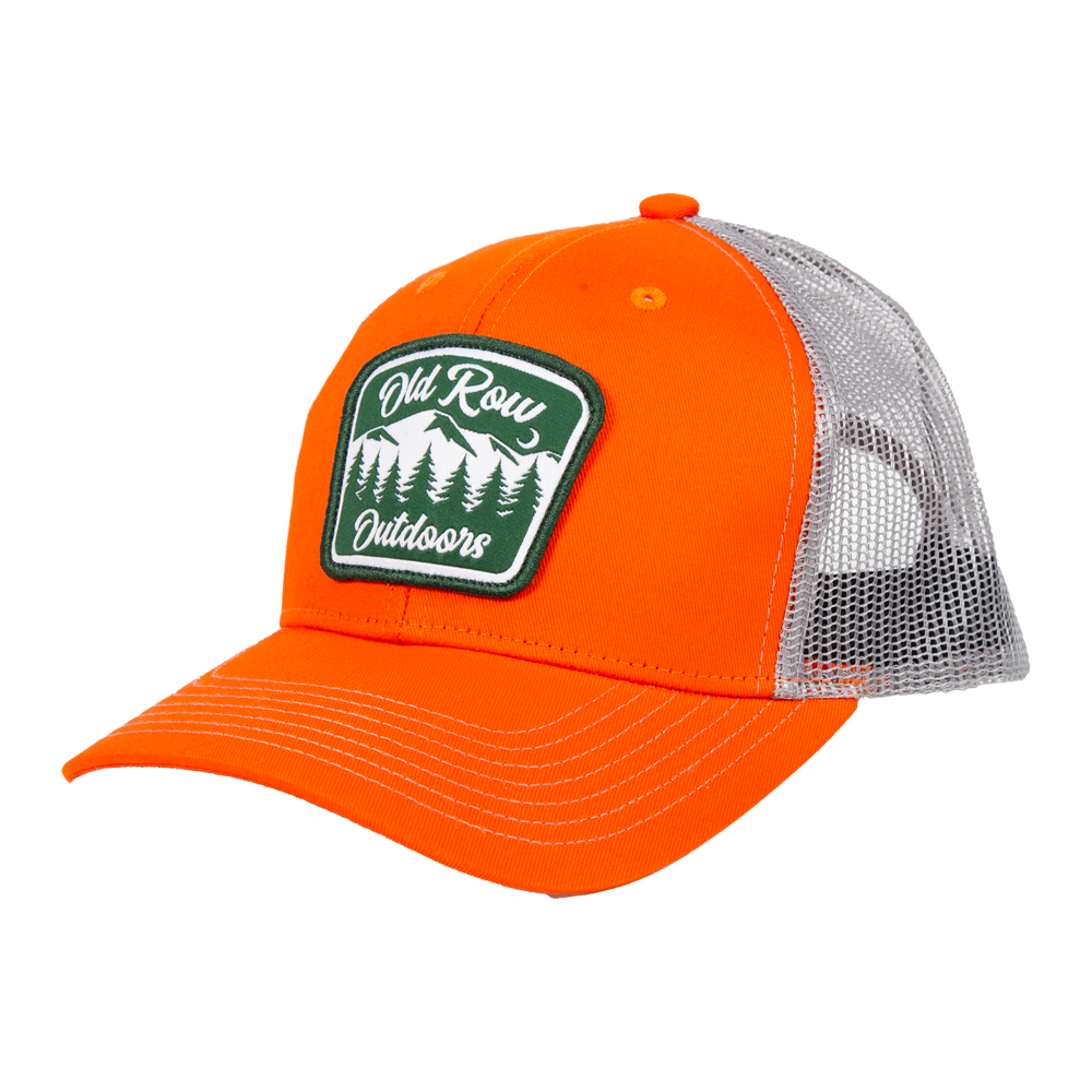 Old Row Outdoors Park Sign Patch Trucker Hat Old Row Outdoors Hats