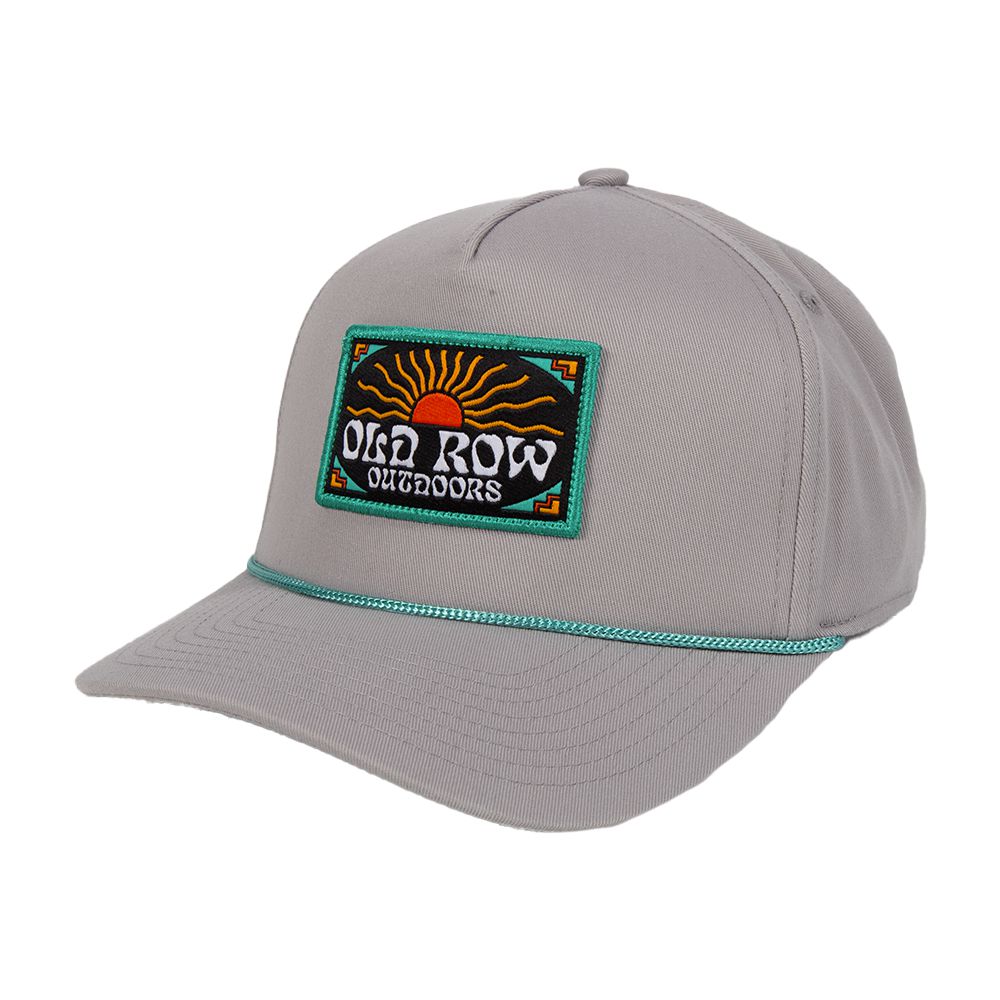 Aztec Sun Patch Rope Hat-Hats-Old Row Outdoors-Old Row