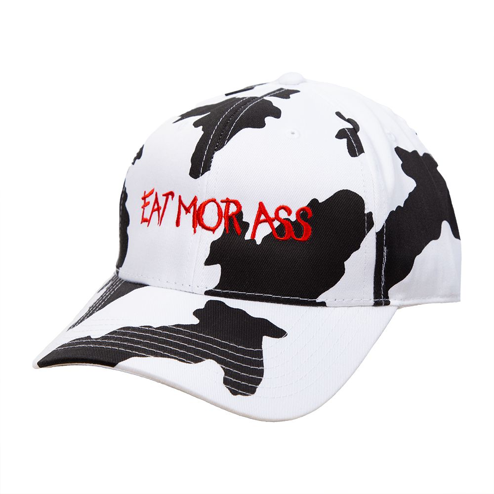 Eat Mor Ass Hat-Hats-The Novelty Collection-White-One Size-Old Row