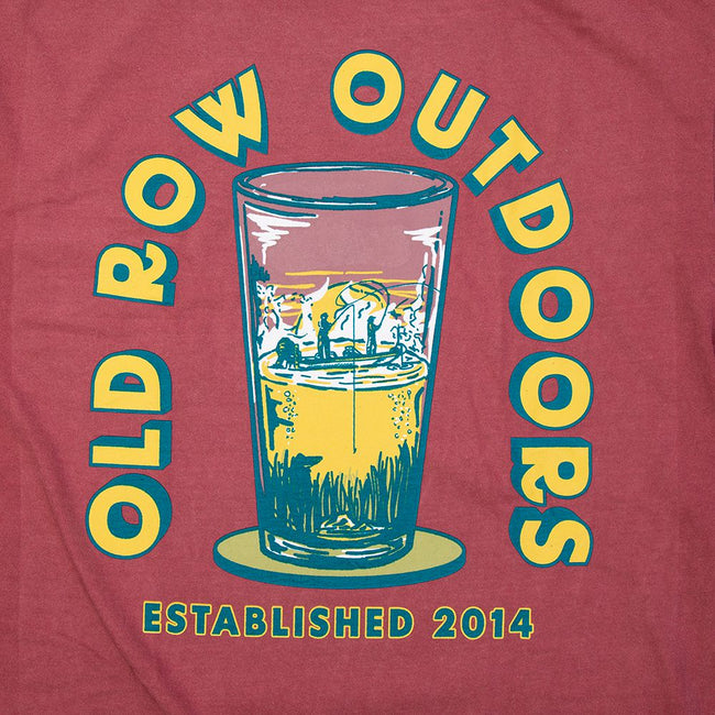 Old Row Outdoors Pint Fishing Pocket Tee-T-Shirts-Old Row Outdoors-Old Row