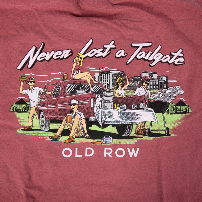 Never Lost A Tailgate Fayetteville Pocket Tee