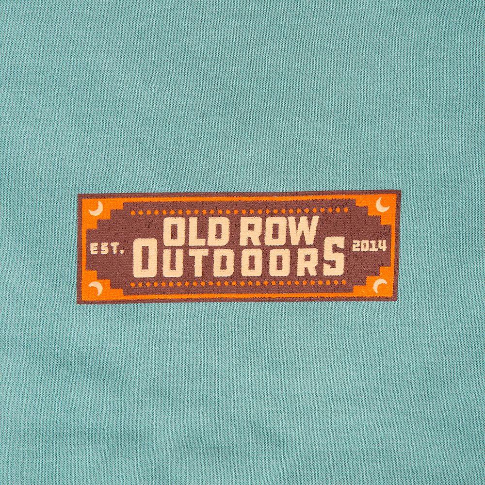 Old Row Outdoors SW Mountain Pigment Dyed Premium Hoodie-Hoodies-Old Row Outdoors-Old Row