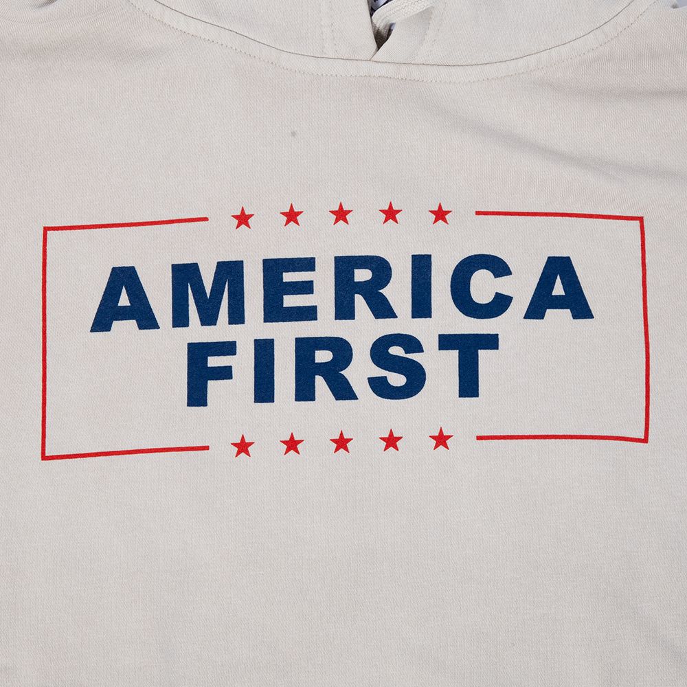 America First Pigment Dyed Premium Hoodie-Hoodies-America First-Old Row