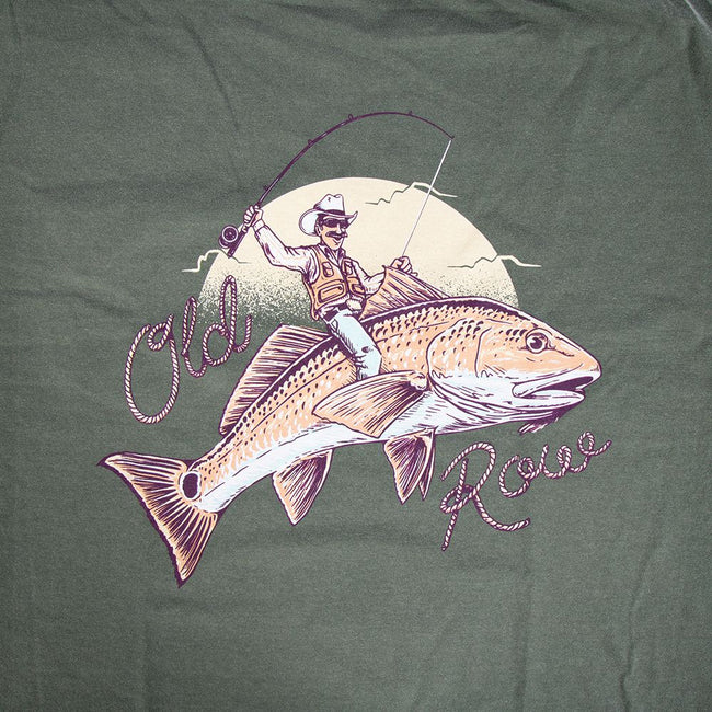 The Bucking Fish Pocket Tee-T-Shirts-Old Row Outdoors-Old Row