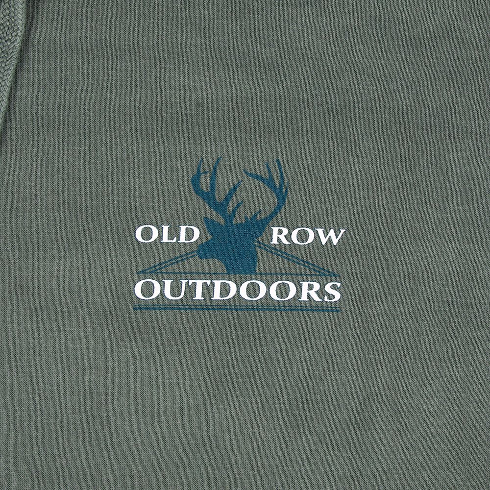 Old Row Outdoors Trophy Buck Pigment Dyed Premium Hoodie-Hoodies-Old Row Outdoors-Old Row
