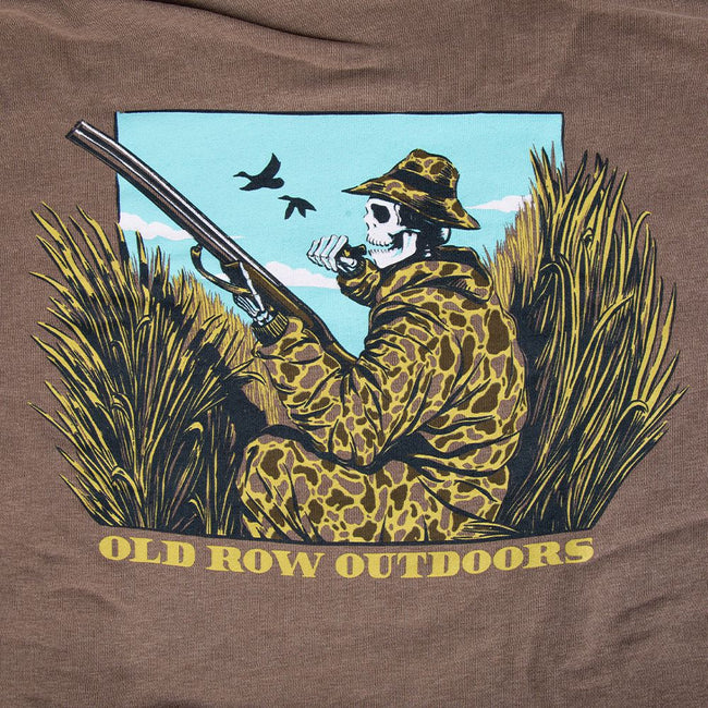 Old Row Outdoors Duck Hunt Pigment Dyed Premium Hoodie-Hoodies-Old Row Outdoors-Old Row