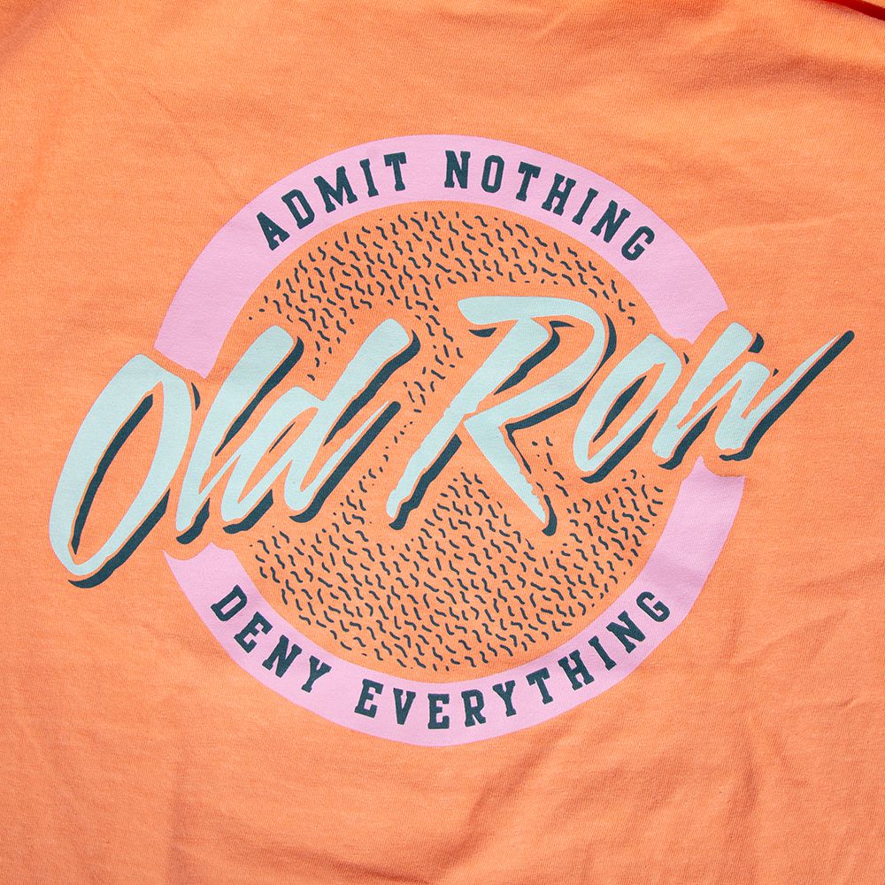Old Row Circle Logo Neon Pocket Tee-T-Shirts-Old Row Branded-Old Row