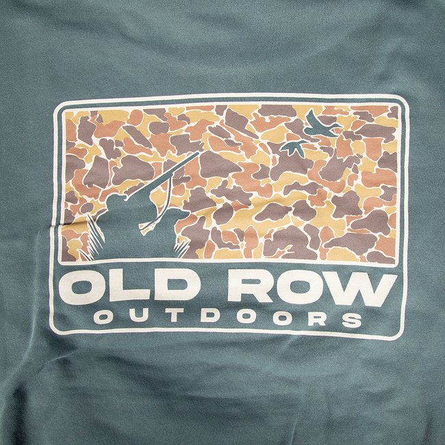 The Duck Dog 80s Camo Pigment Dyed Premium Hoodie