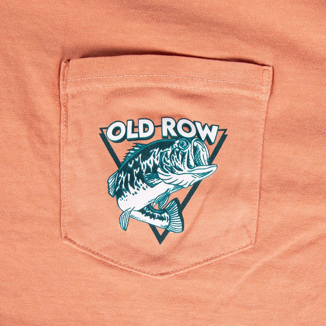 Old Row Outdoors Bass Triangle Pocket Tee-T-Shirts-Old Row Outdoors-Old Row