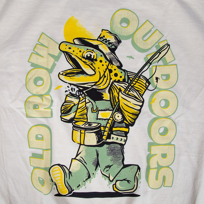 The Trout Fisherman Pocket Tee-T-Shirts-Old Row Outdoors-Old Row