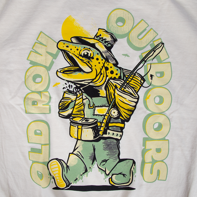 The Trout Fisherman Pocket Tee