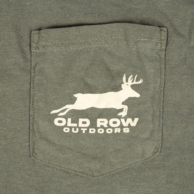 Old Row Outdoors Camo Deer Pocket Tee