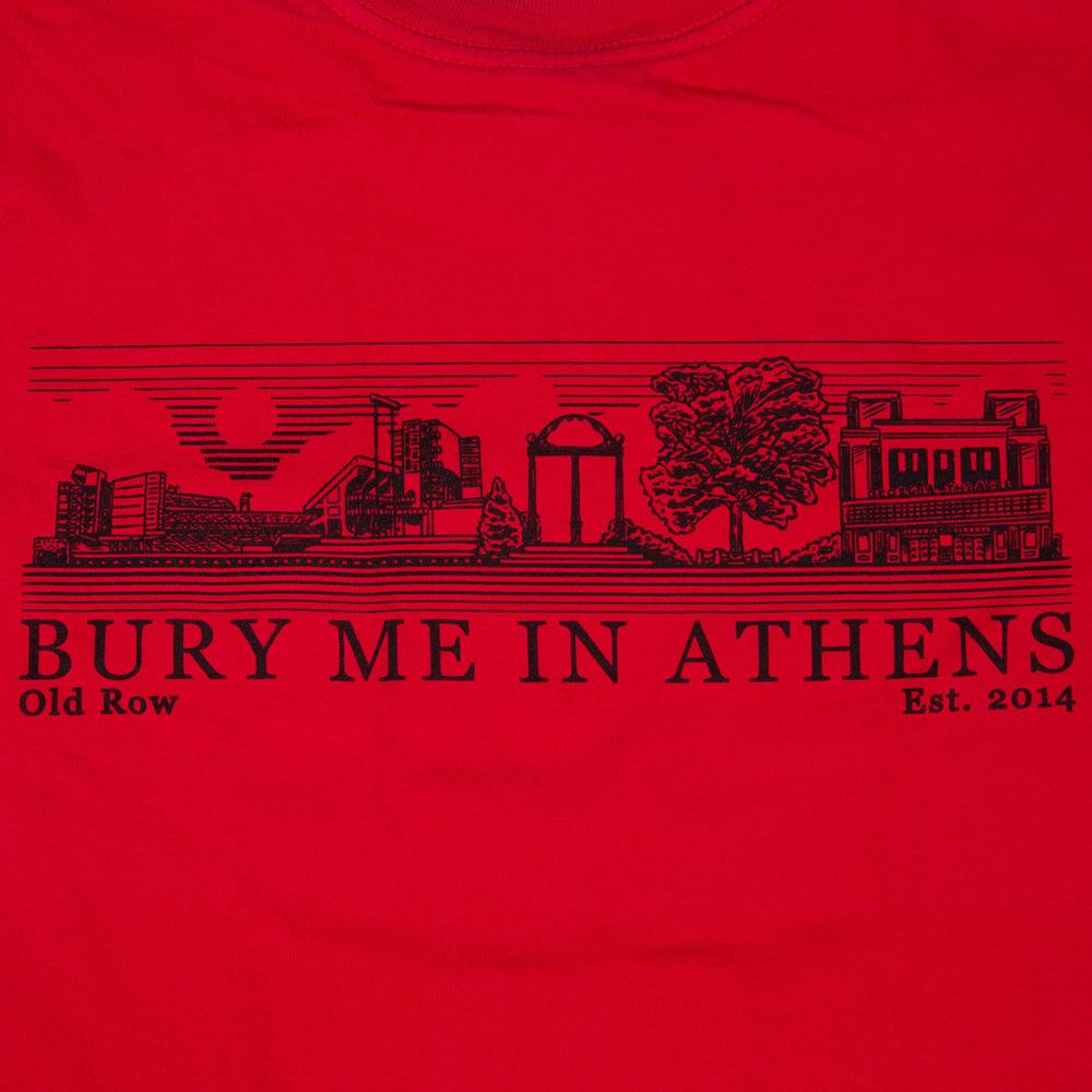 Bury Me In Athens Pocket Tee-T-Shirts-Old Row U-Old Row
