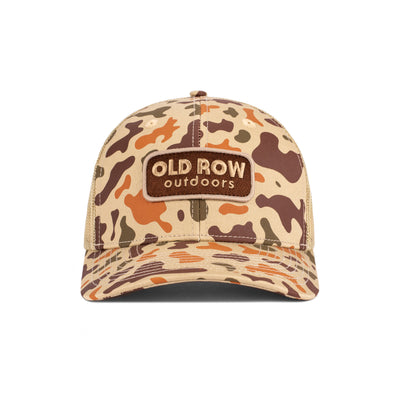 Old Row Outdoors Camo Trucker Hat - Old Row Hats, Clothing & Merch