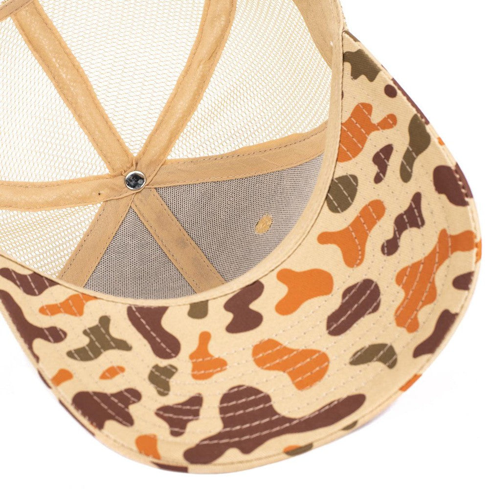 duck camo blank hat