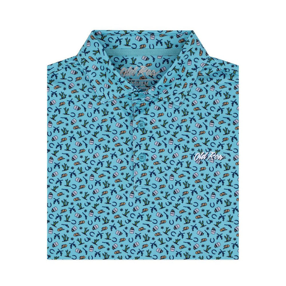 Old Row Western Polo-Polos-The Novelty Collection-Old Row