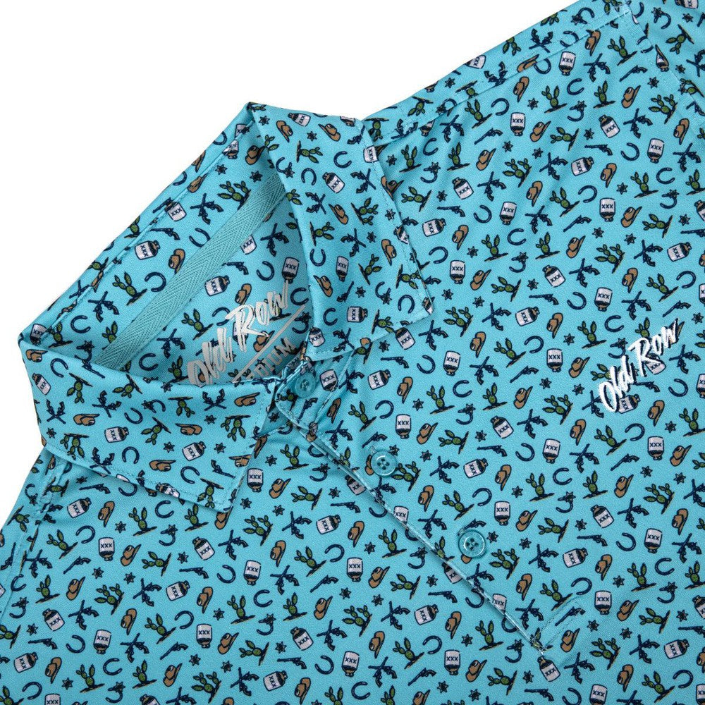 Old Row Western Polo-Polos-The Novelty Collection-Old Row