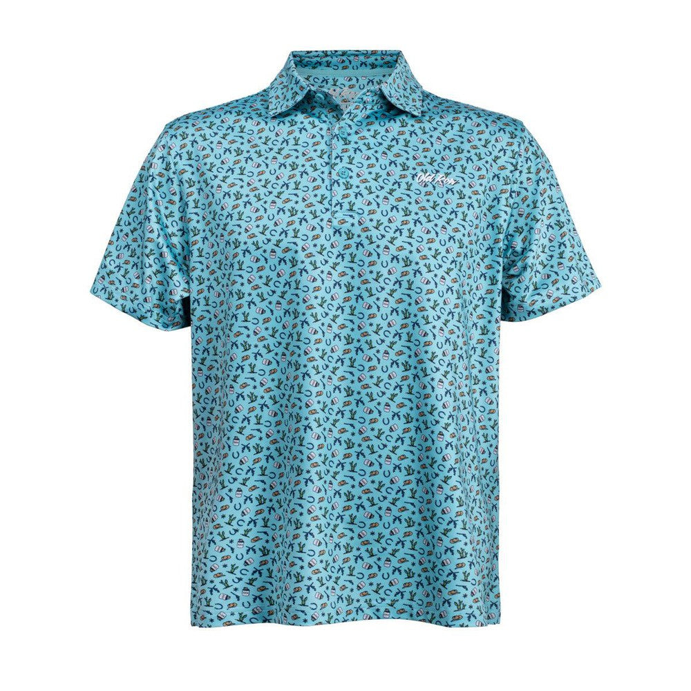 Old Row Western Polo-Polos-The Novelty Collection-Old Row