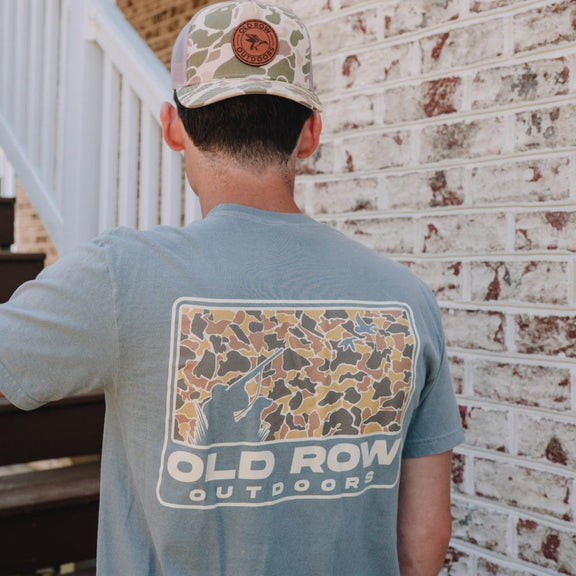 Old Row Outdoors 80s Camo Pocket Tee-T-Shirts-Old Row Outdoors-Old Row