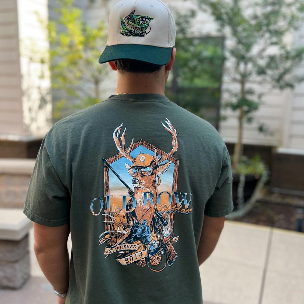Old Row Outdoors Buck Hunter Pocket Tee-T-Shirts-Old Row Outdoors-Old Row