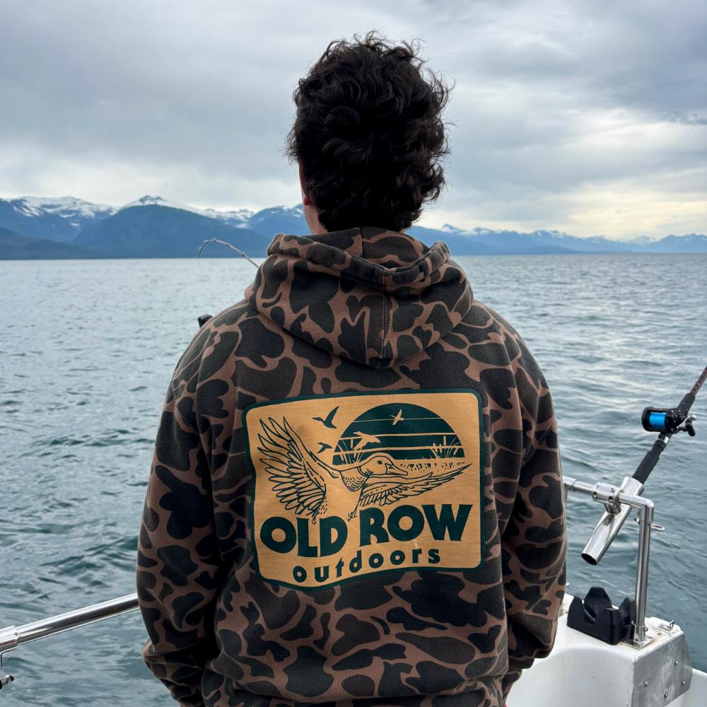 Old Row Outdoors Duck Camo Hoodie-Hoodies-Old Row Outdoors-Old Row
