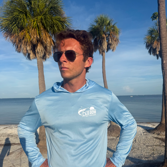 Old Row Outdoors Hooded Sun Shirt