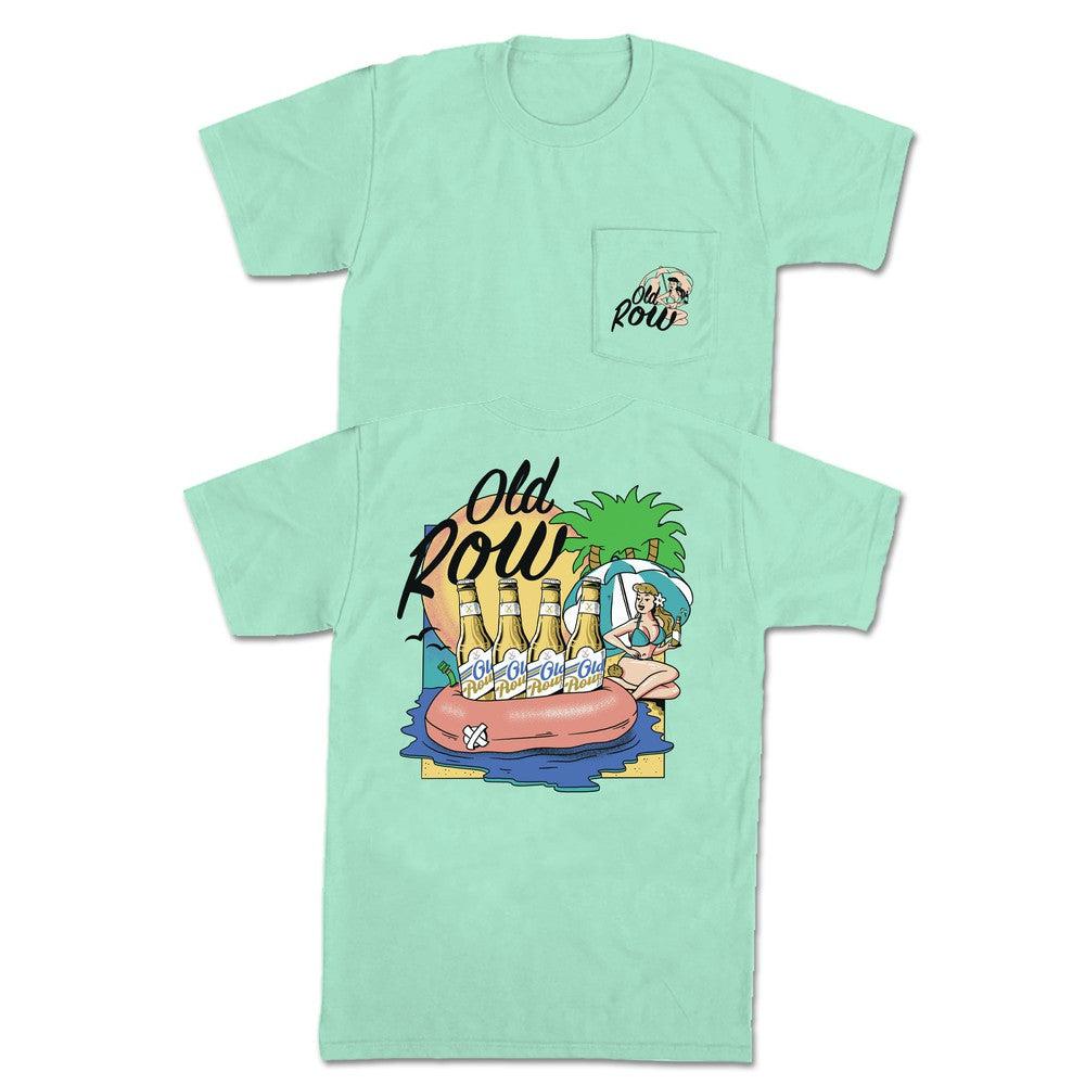 The Beer Float Pocket Tee-T-Shirts-The Novelty Collection-Old Row