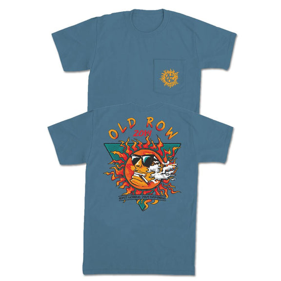 The Smokin' Sun Pocket Tee-T-Shirts-The Novelty Collection-Old Row