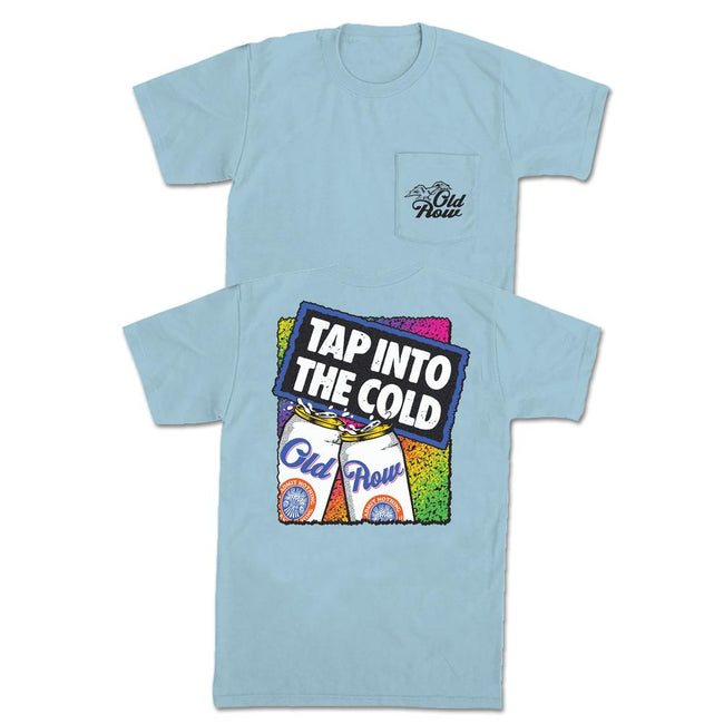 Tap Into The Cold Pocket Tee-T-Shirts-The Boozy Collection-Old Row