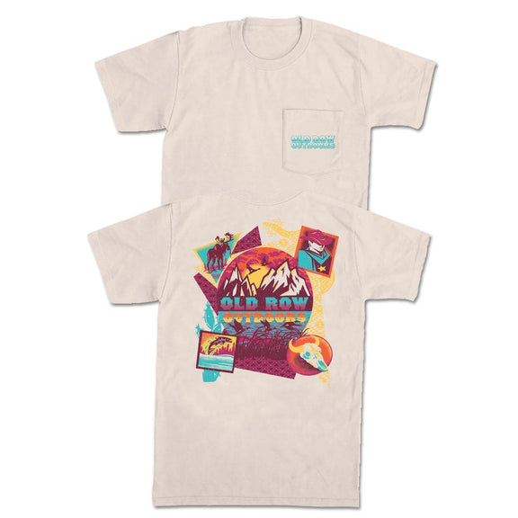 Old Row Outdoors Western Scene Pocket Tee-T-Shirts-Old Row Outdoors-Old Row