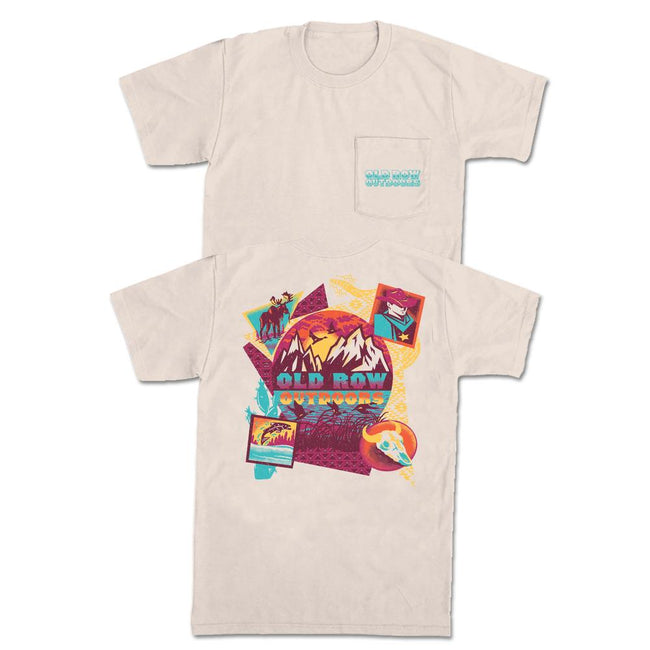 Old Row Outdoors Western Scene Pocket Tee-T-Shirts-Old Row Outdoors-Old Row