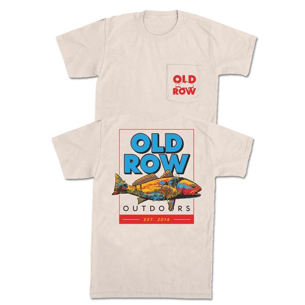 Old Row Outdoors Saltwater Scene Pocket Tee-T-Shirts-Old Row Outdoors-Old Row