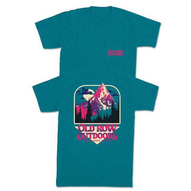 Old Row Outdoors Mountain Peak Pocket Tee