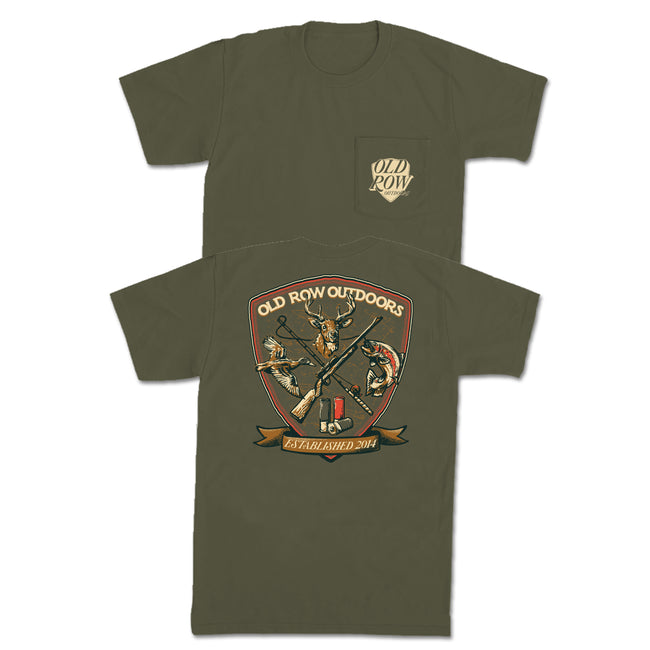 Old Row Outdoors Shield Pocket Tee